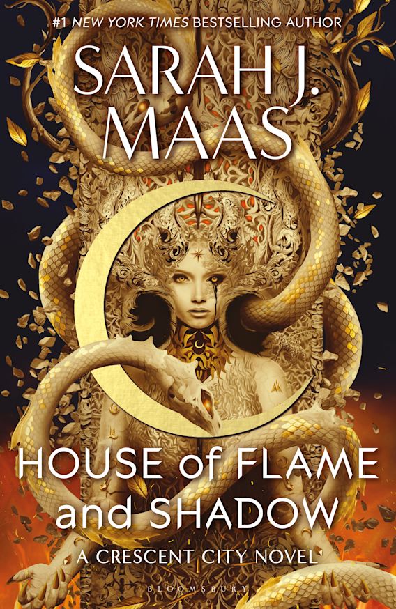 the book cover of House of Flame and Shadow by Sarah J Maas