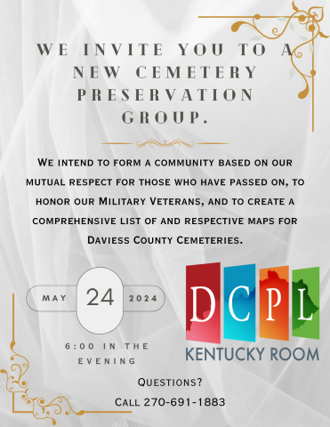 Cemetery Preservation group