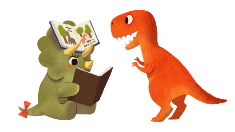 two dinos