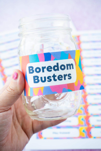 Boredom Busters Jar