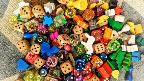 board game pieces 