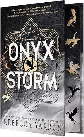 book cover for Onyx Storm