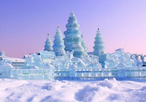 Castle Made of Ice