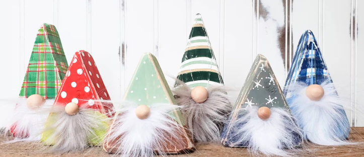 Wooden gnomes